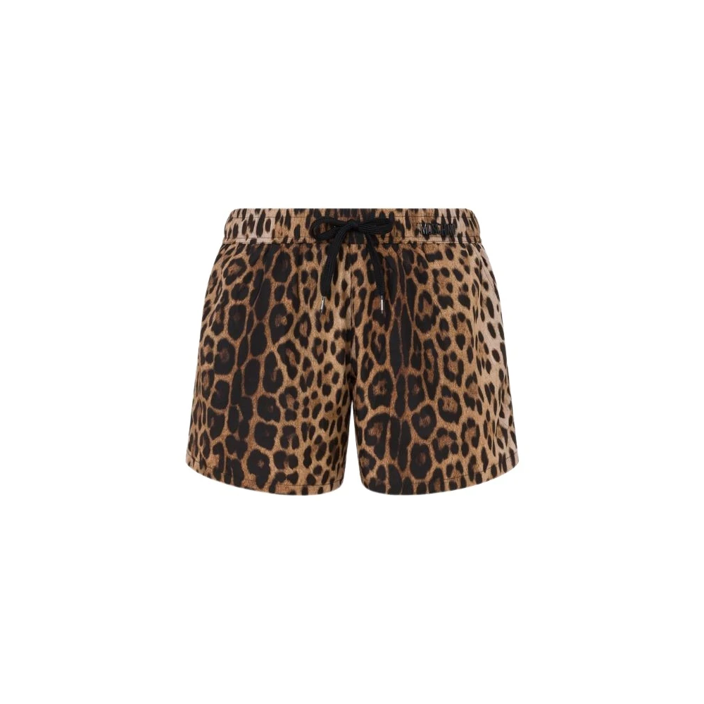 Moschino Men's Brown Nylon Swim Trunks - Beachwear - S - Swimwear