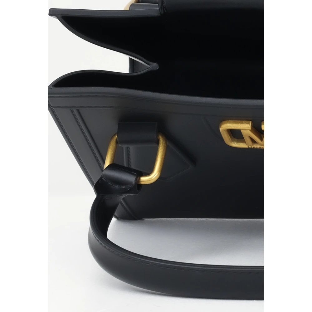 Marc Ellis Zwarte Flat Wood Handtas voor vrouwen Black Dames