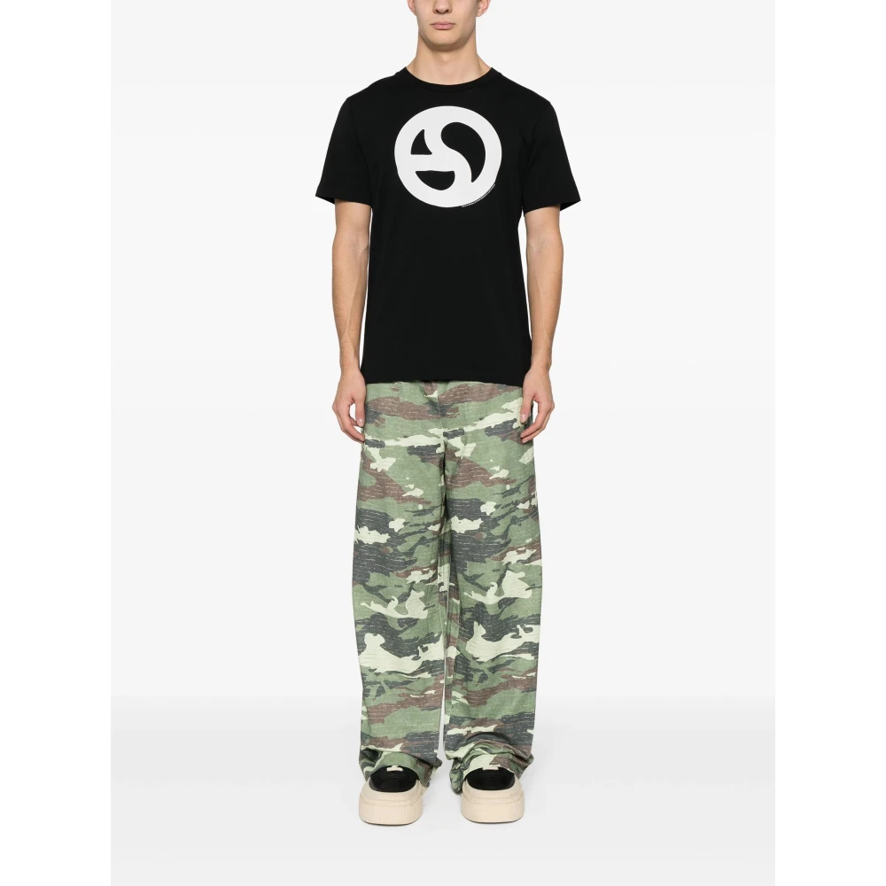 Acne Studios T-Shirts Black Heren