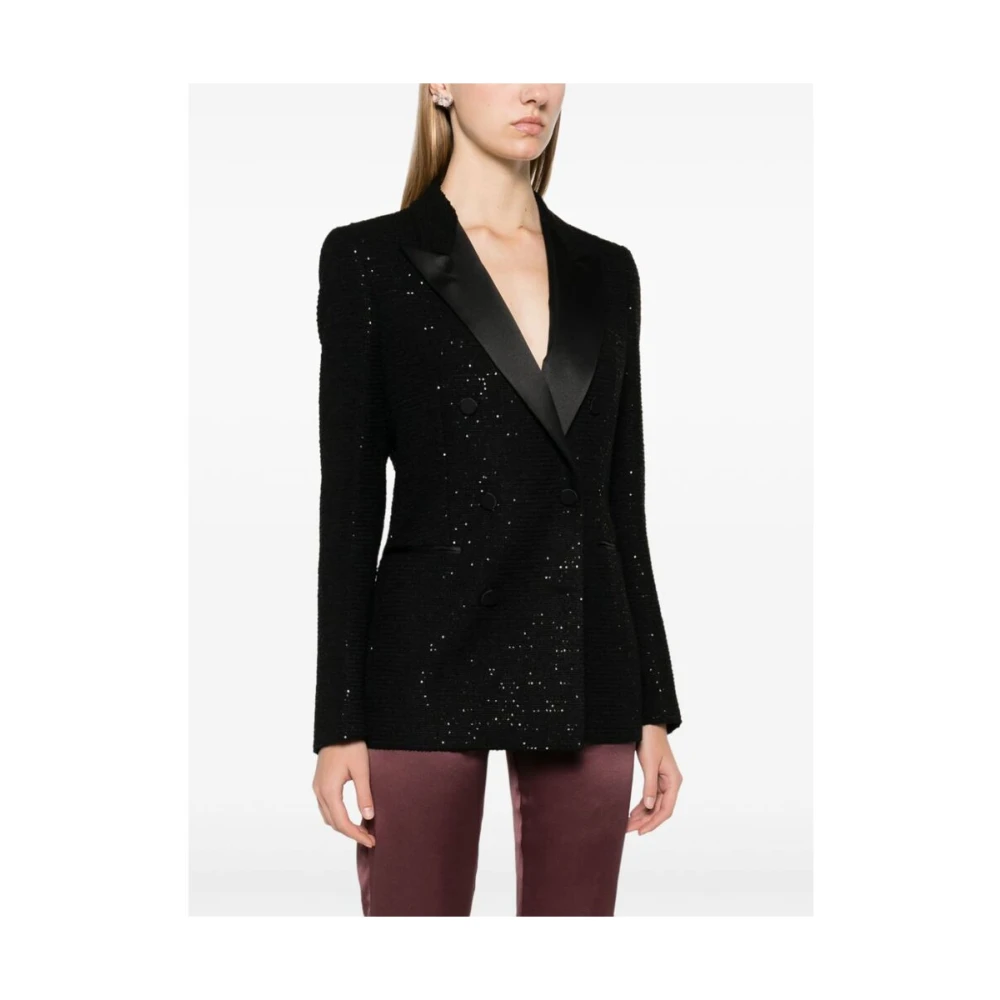 Tagliatore Jas Black Dames