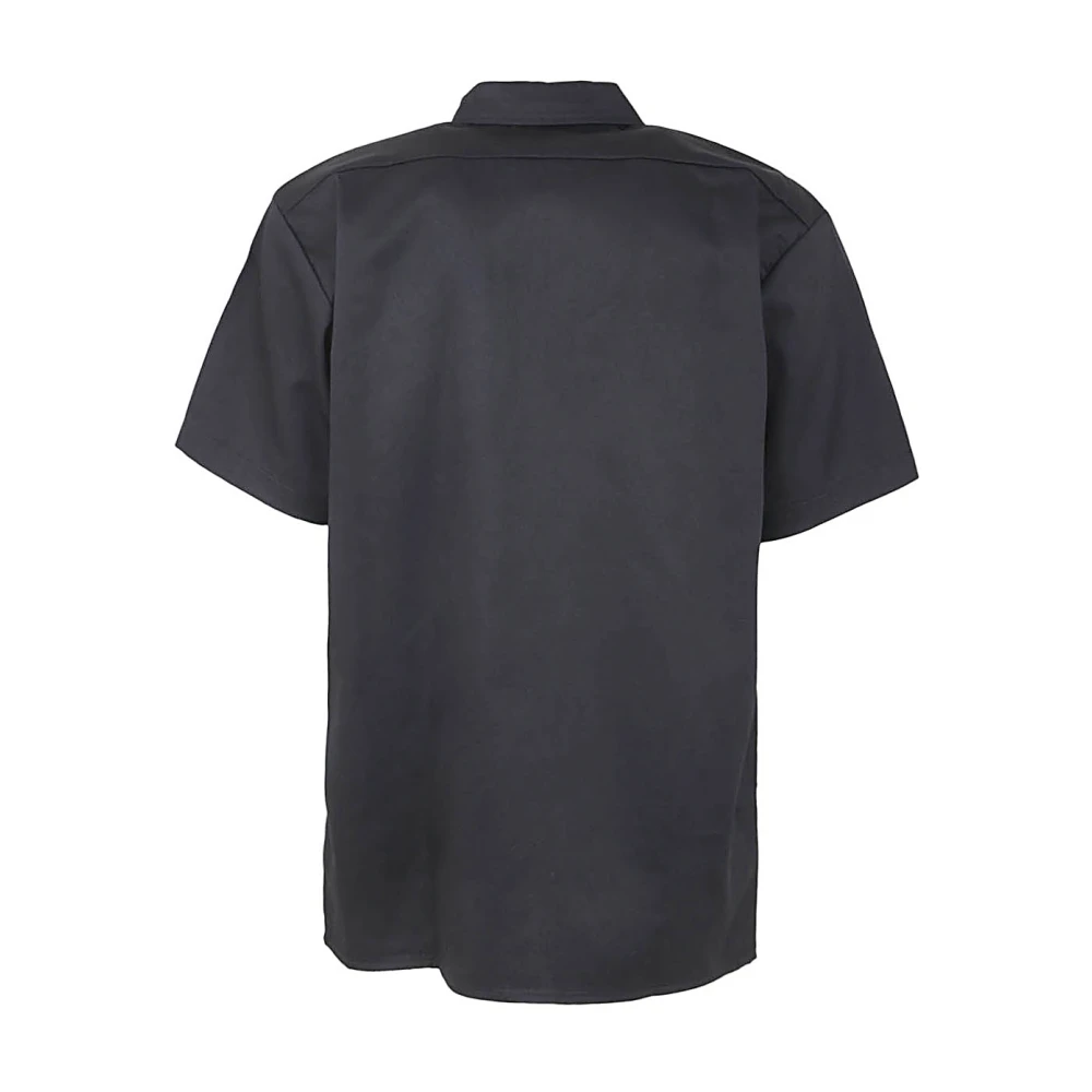 Dickies Stijlvolle korte mouwen overhemden voor heren Black Heren
