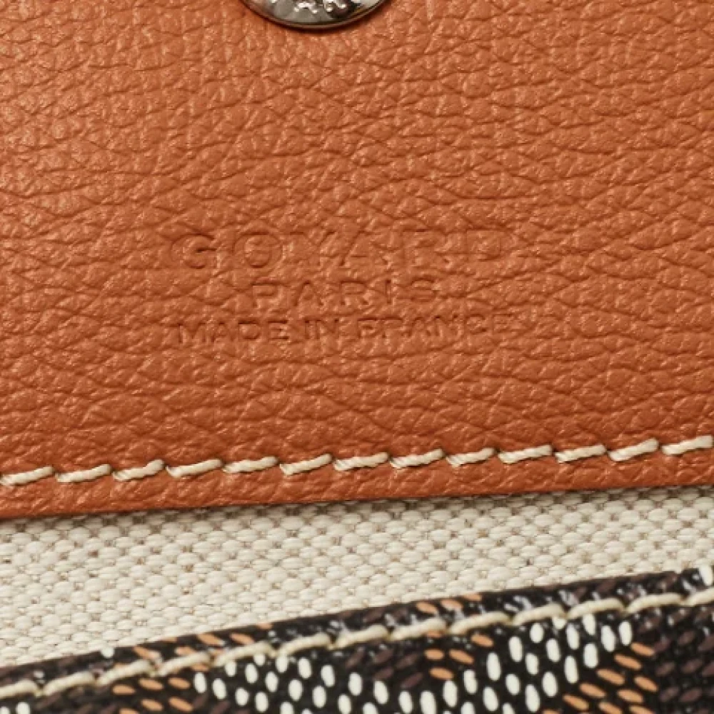 Goyard Vintage Pre-owned Leather totes Brown Dames