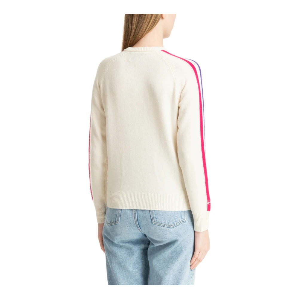 MC2 Saint Barth Abstract Multicolor Ski Lover Sweater Multicolor Dames