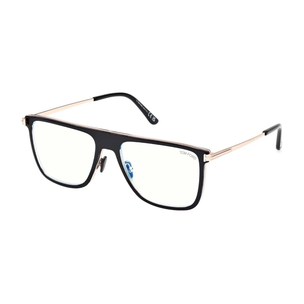 Tom Ford Unisex Black Glasses, 55 Mm, Optical Frame