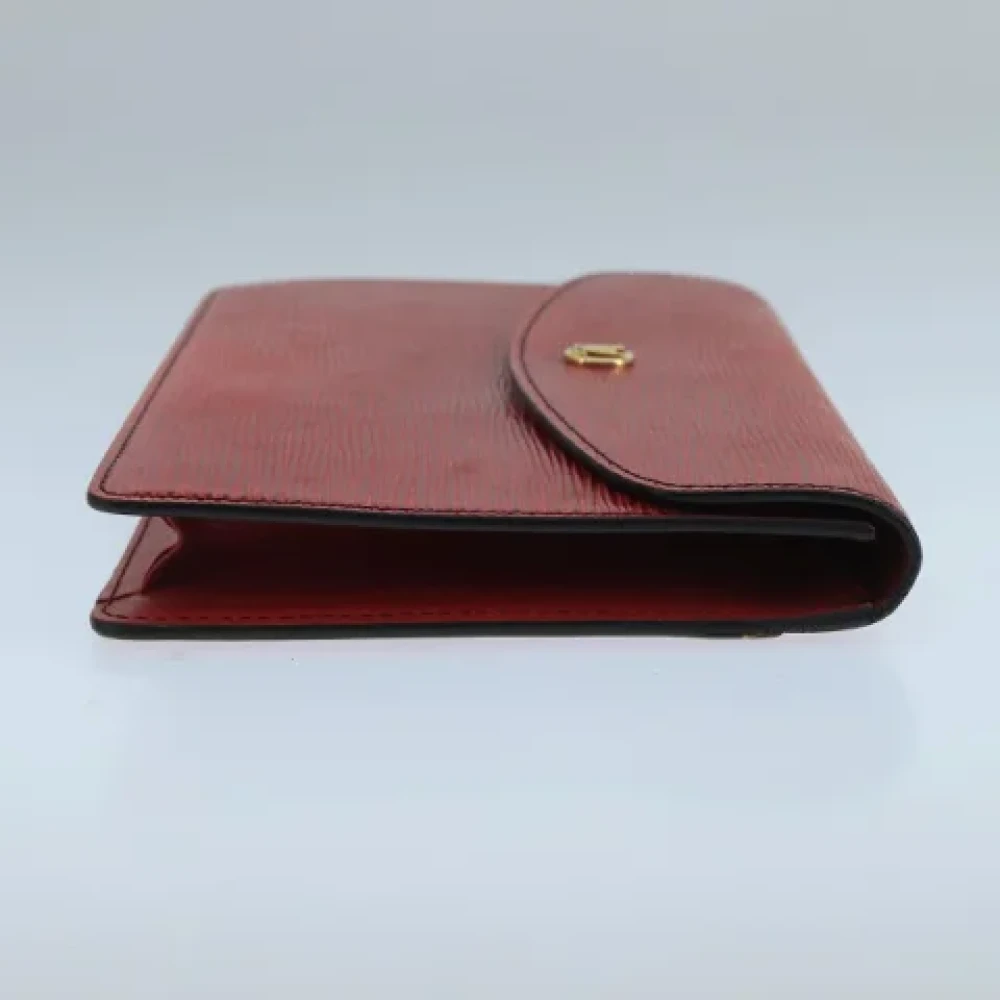 Louis Vuitton Vintage Pre-owned Leather clutches Red Dames