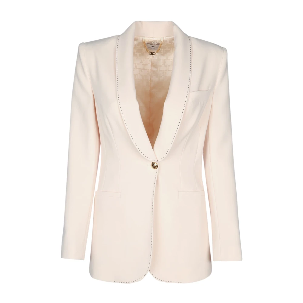 Jackets > Blazers - - Elisabetta Franchi - Modalova