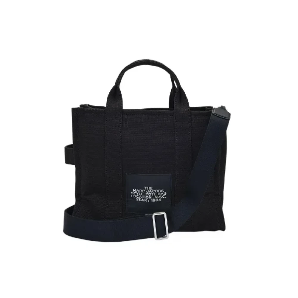 Marc Jacobs Pre-owned Cotton handbags Black Dames
