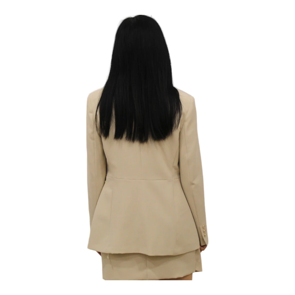 Kocca Blazer Jas Beige Dames