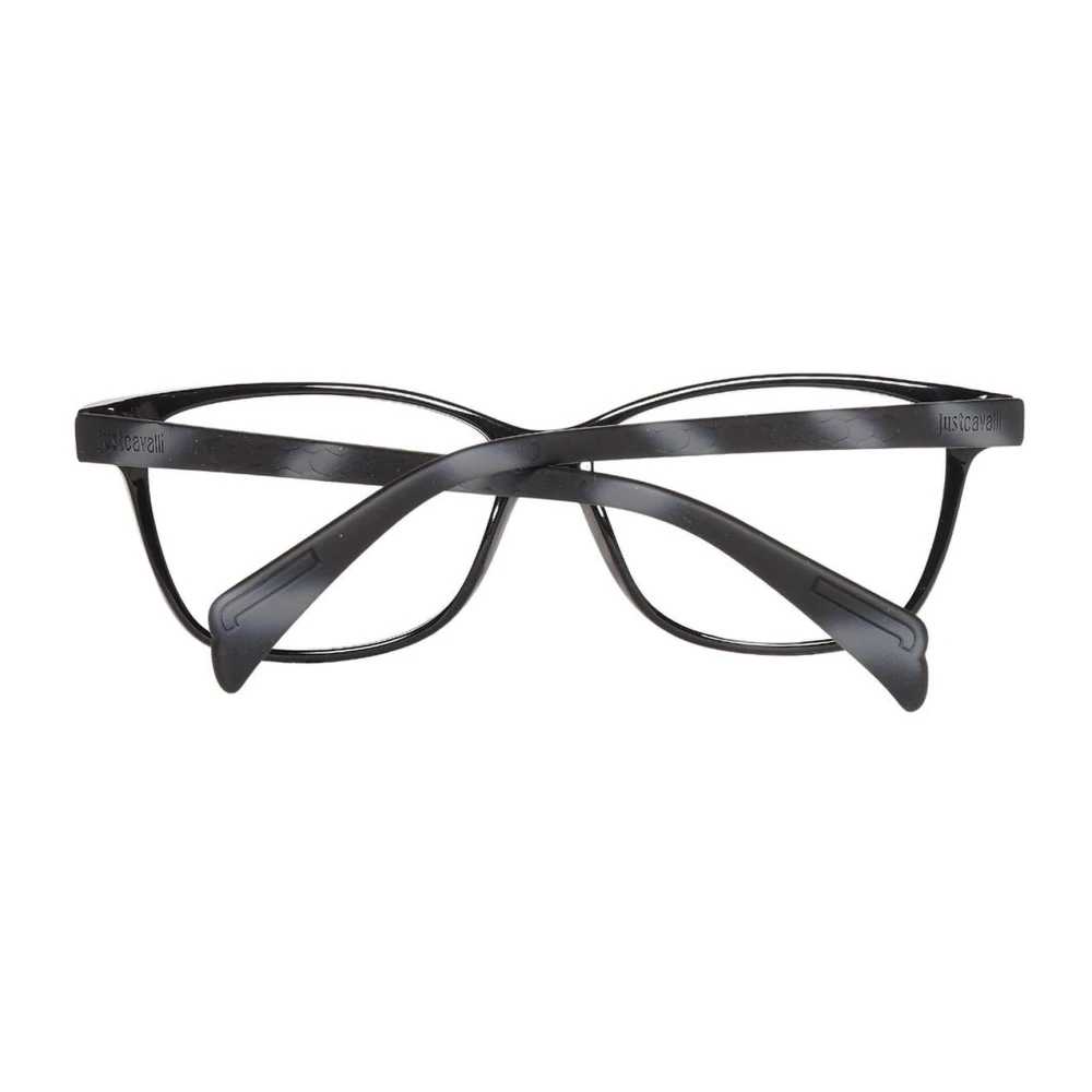 Just Cavalli Zwarte plastic monturen voor vrouwen Black Dames