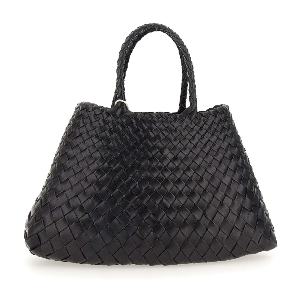 Dragon Diffusion Black Handbags, Female, One Size, Santa Croce Small Handbag