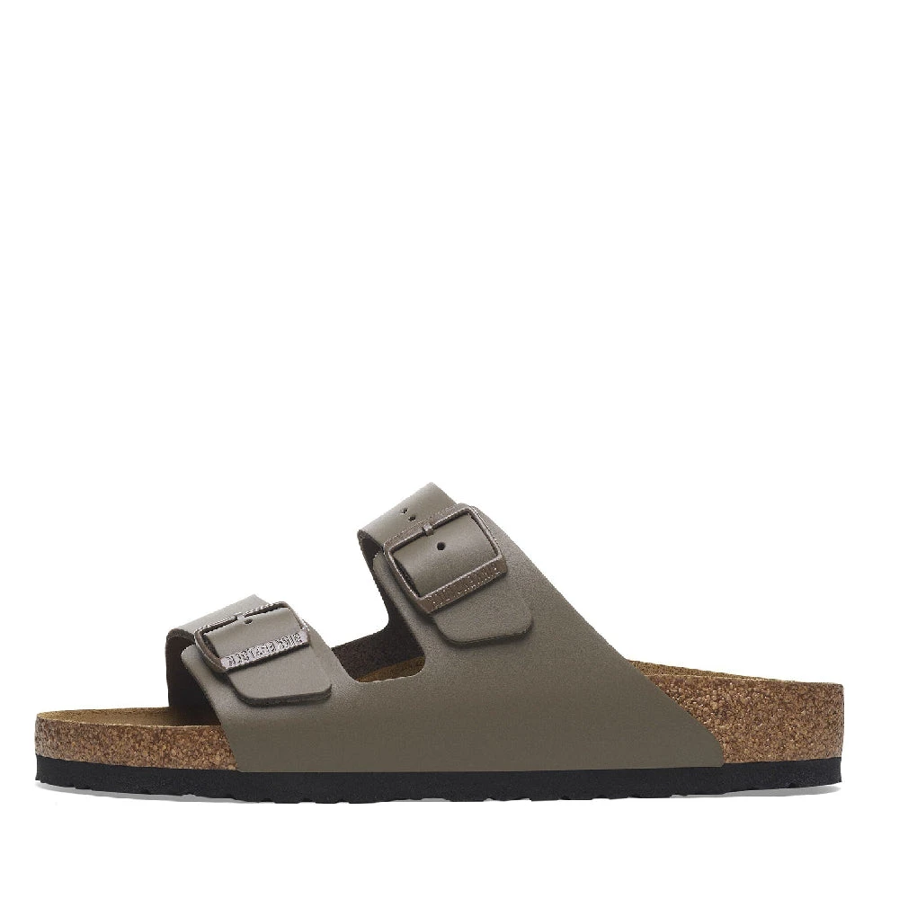 Birkenstock Beton Grå Smal Passform Sandaler Gray, Dam