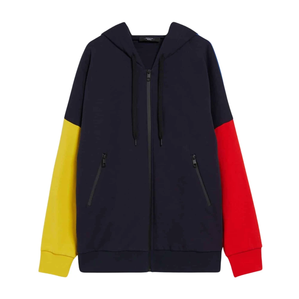 Max Mara Bedrukte katoenen hoodie Multicolor Dames