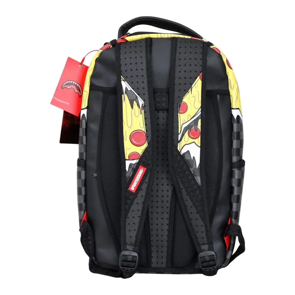 Sprayground Garfield Pizza Drips Zwarte Rugzak Multicolor Unisex