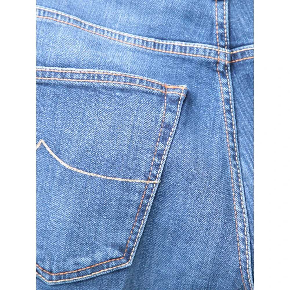 Jacob Cohën Klassieke Blauwe Jeans voor Mannen Blue Heren