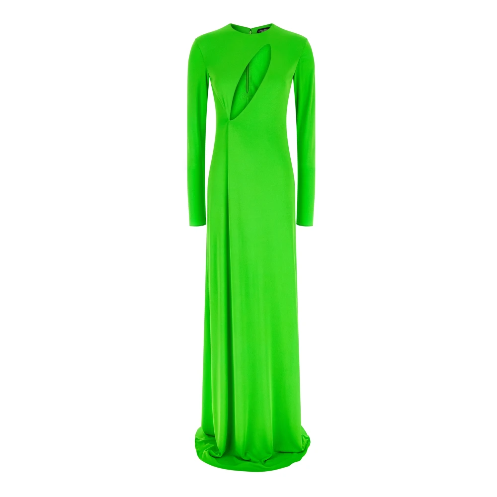 Tom Ford Women's Green Cutout Crepe Jersey Gown UK Size 4 - Mytheresa - Image 2