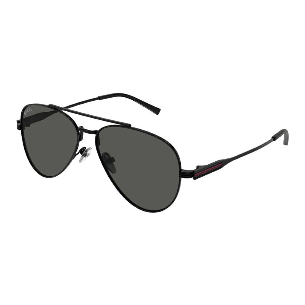 Gucci Unisex Black Sunglasses