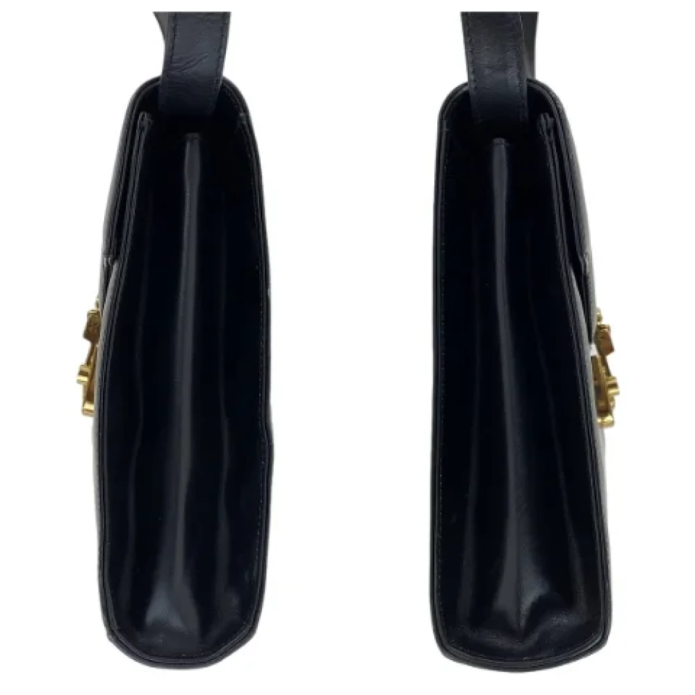 Gucci Vintage Pre-owned Leather gucci-bags Black Dames