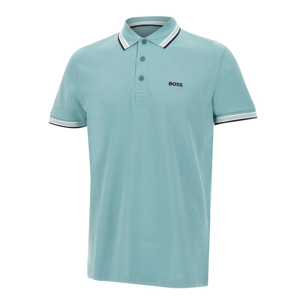 Boss Paddy - Male - Polo Shirts - Green - M - Tops