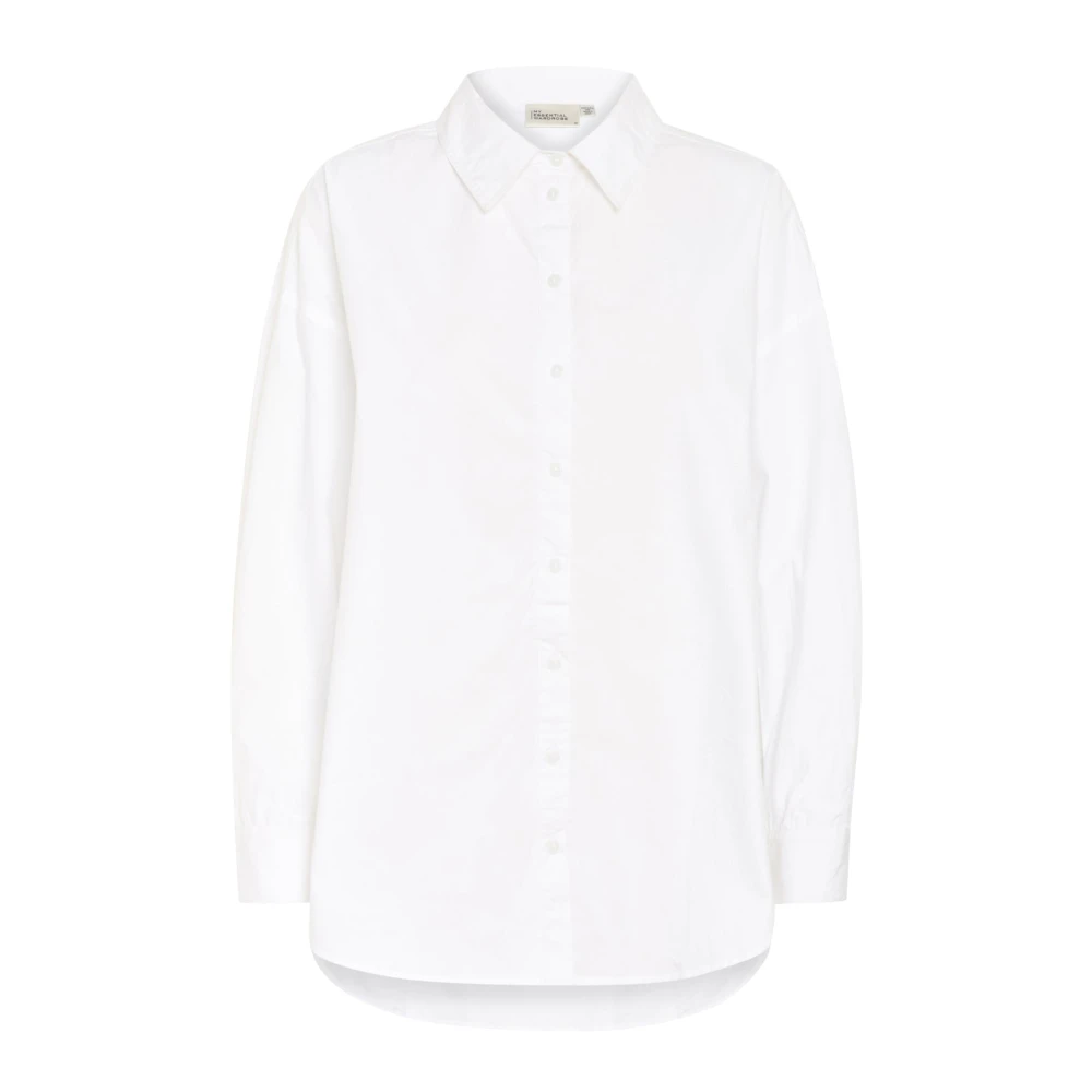 My Essential Wardrobe Women's White Shirt - Shirts - M - Blouses & Shirts