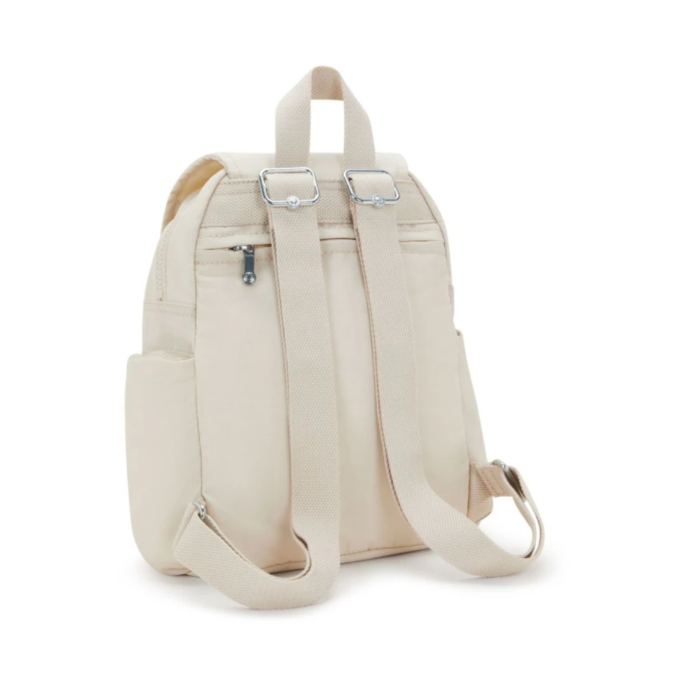 Kipling City Zip Rugzak Beige Dames