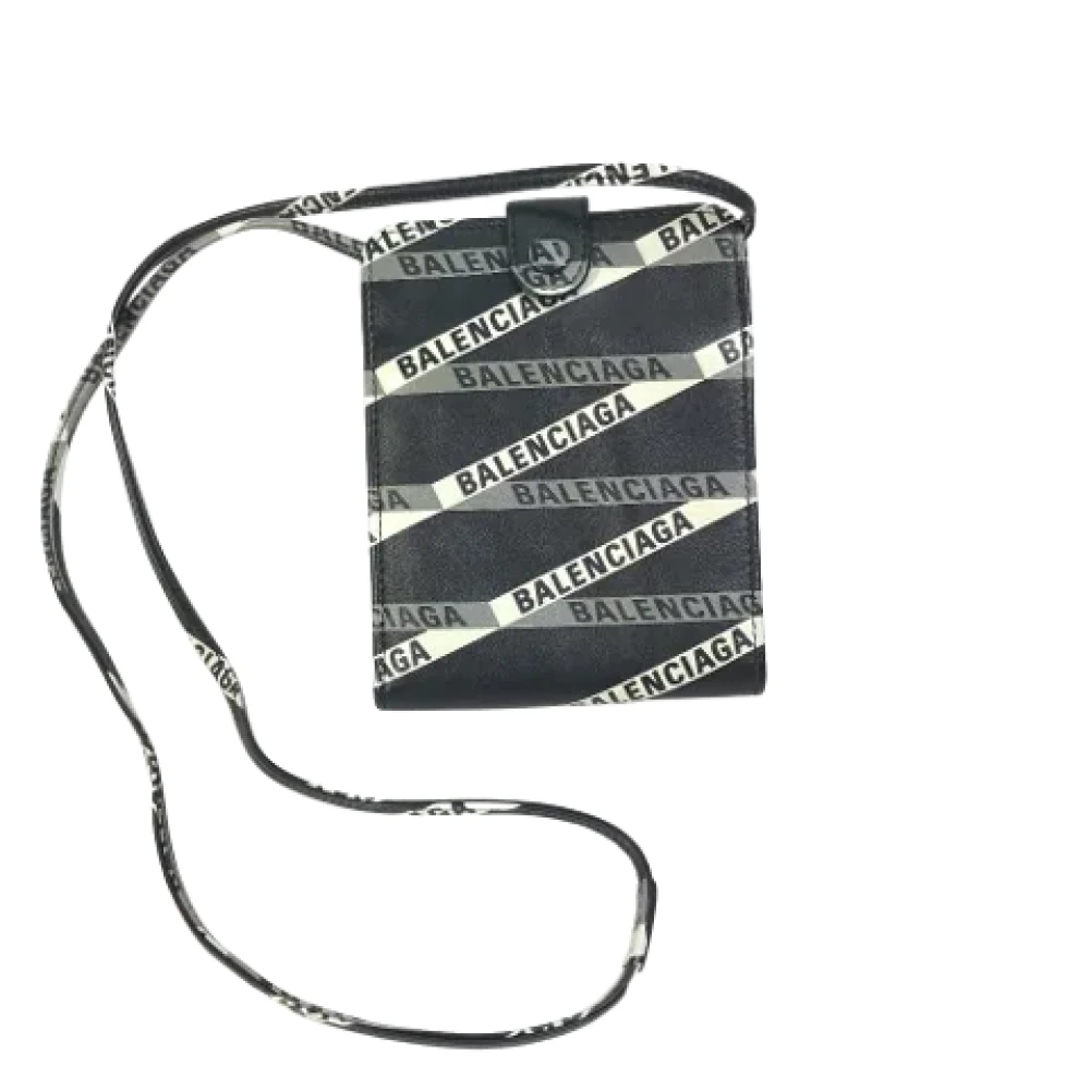 Balenciaga Vintage Pre-owned Leather balenciaga-bags Black Heren