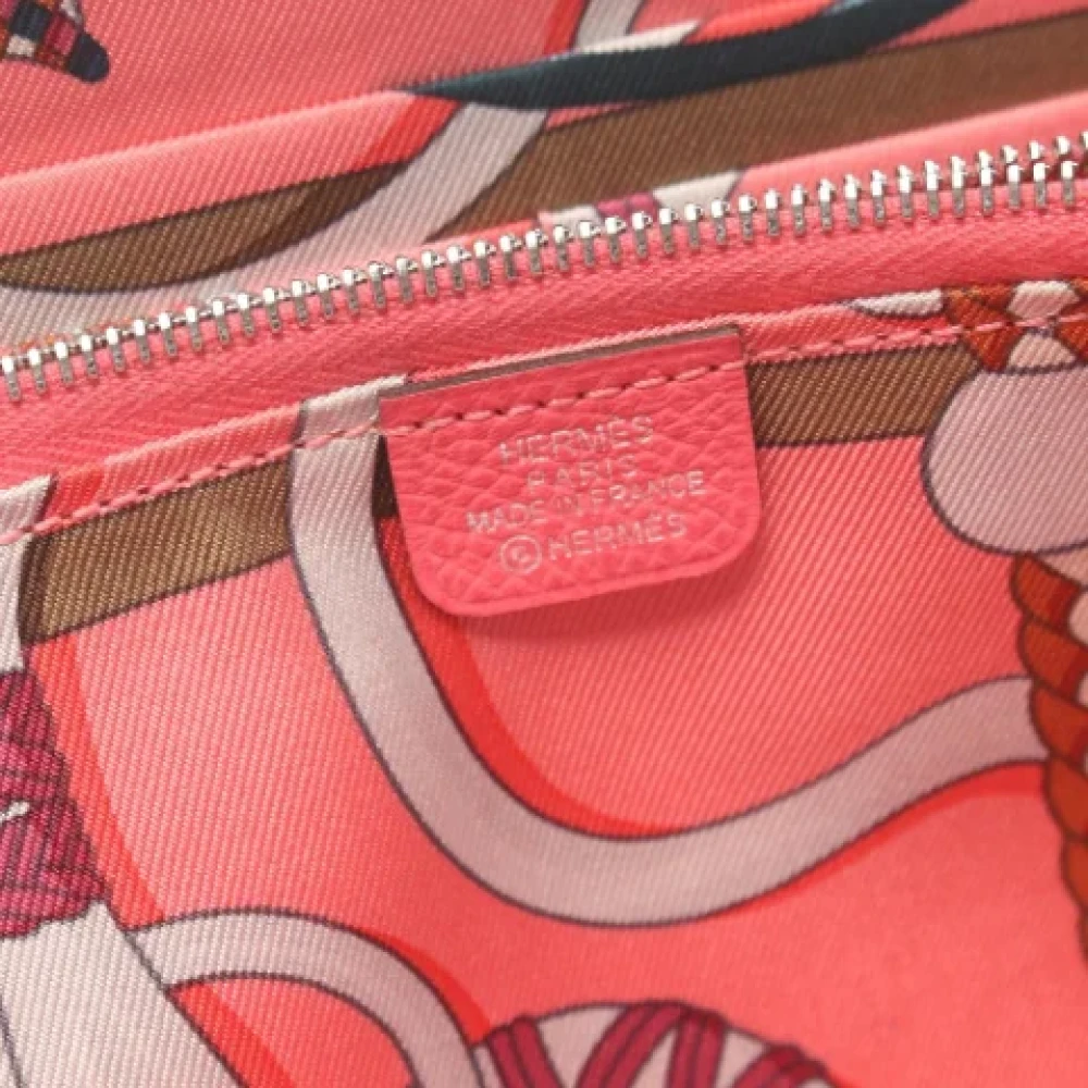 Hermès Vintage Pre-owned Leather wallets Pink Dames