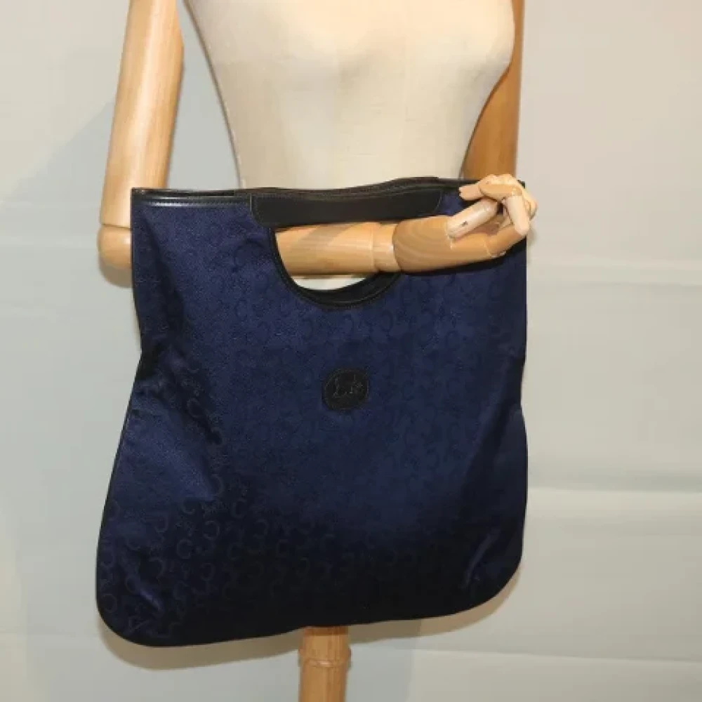 Celine Vintage Pre-owned Canvas celine-bags Blue Dames