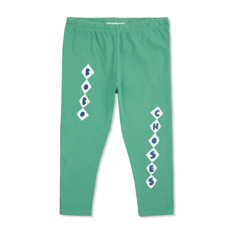 Bobo Choses Logo leggings Green, Unisex