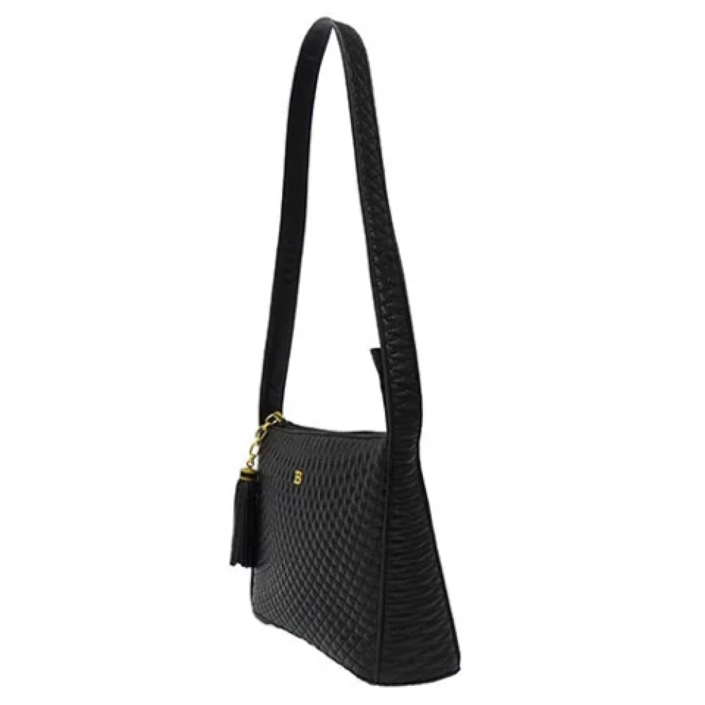 Bally Pre-owned Leather shoulder-bags Black Dames