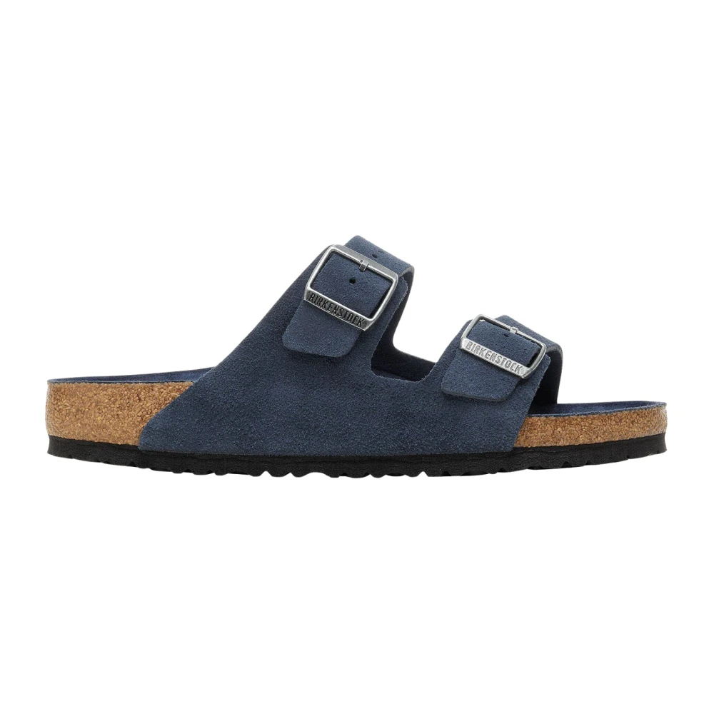 Birkenstock Men's Blue Sliders, 8 Uk, Arizona