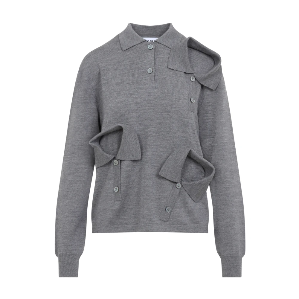 Moschino Grijze Sweater met Stijl 0485 Gray Dames