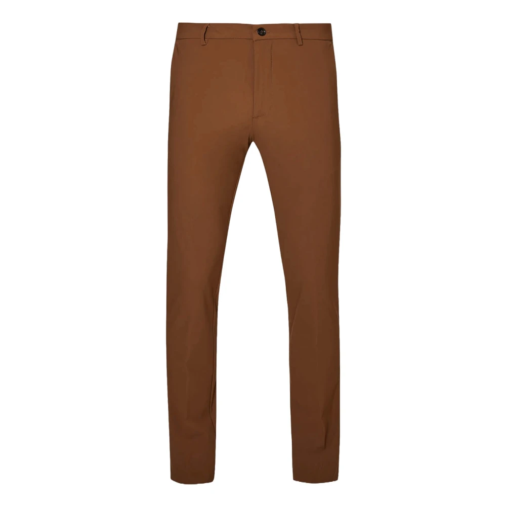 Liu Jo Slim Fit Chino Broek Bruin Brown Heren