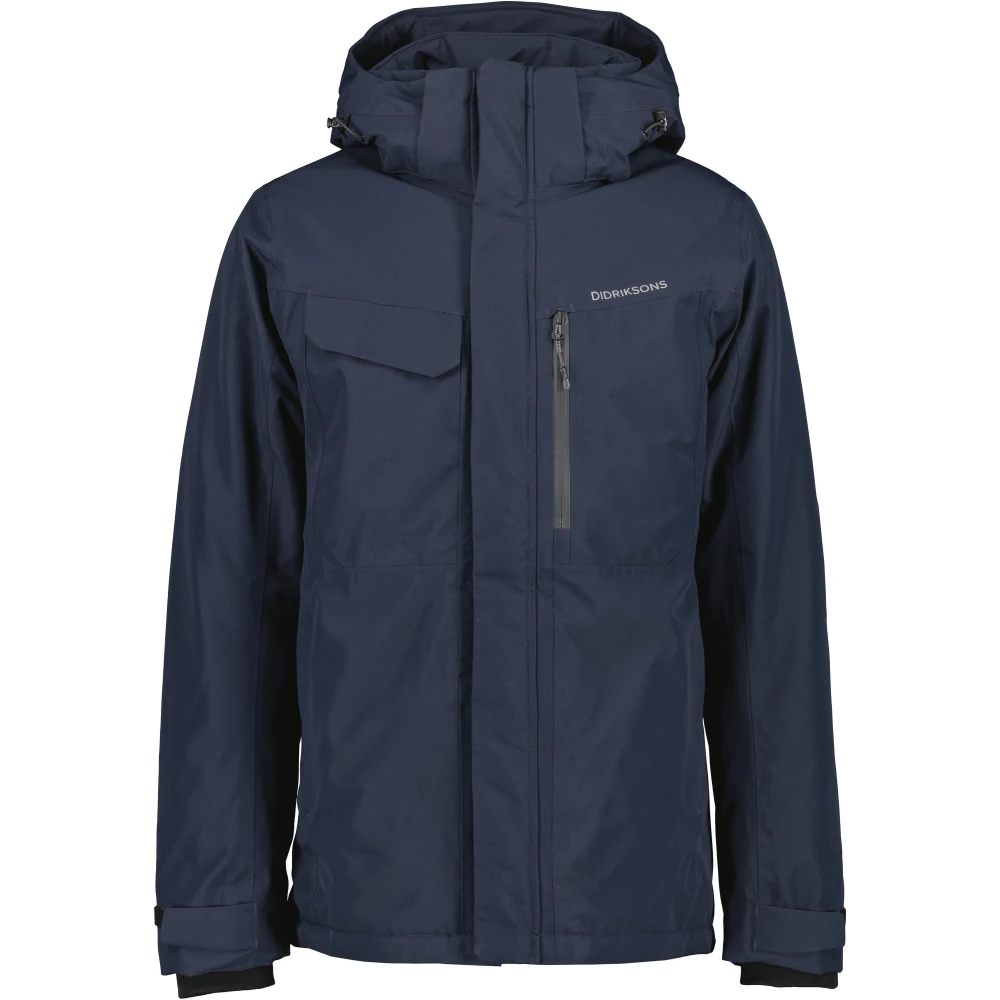 Didriksons Herren Blau Jacke Stefan - Bild 5