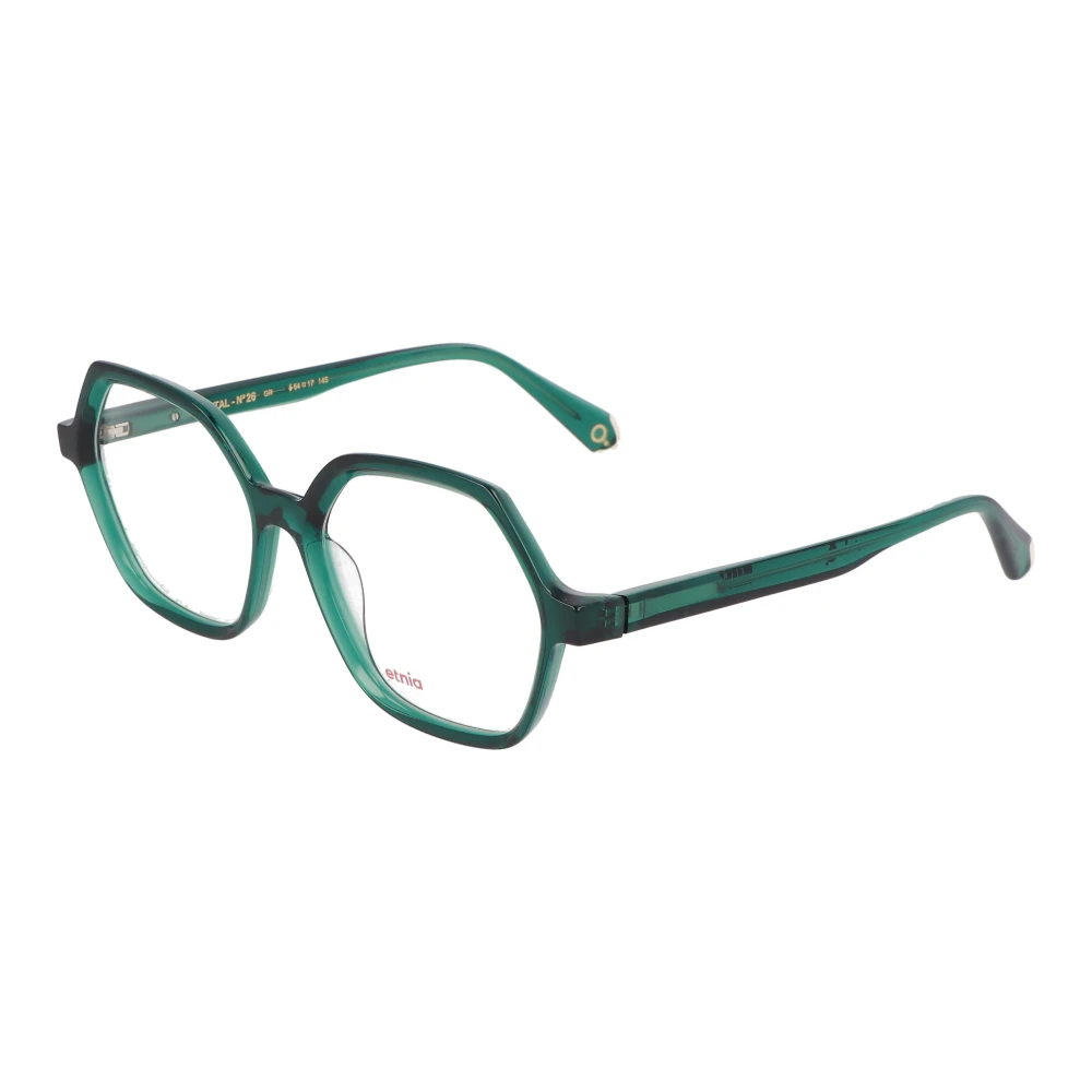 Etnia Barcelona Kleurrijke onregelmatige vorm bril Green Unisex
