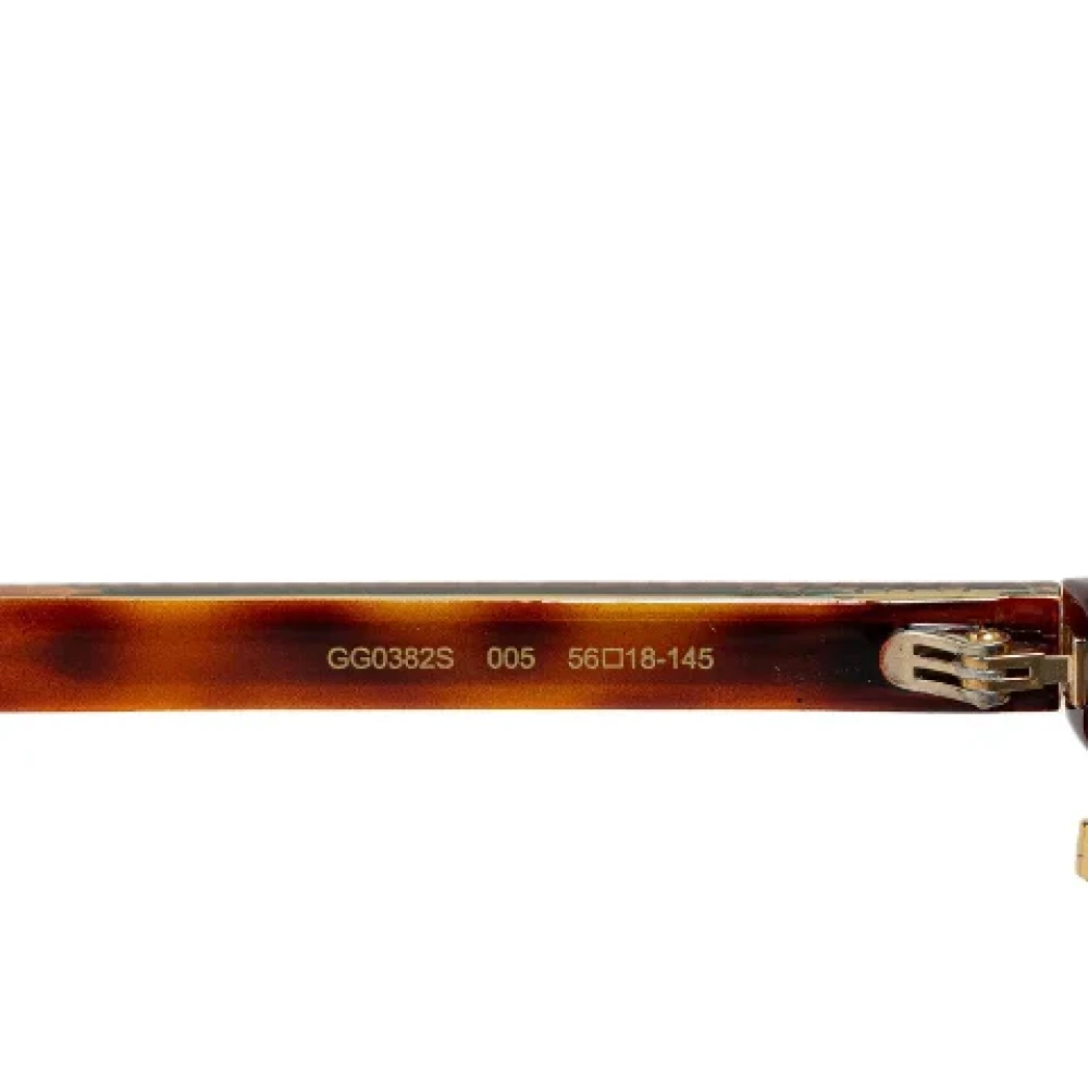 Gucci Vintage Pre-owned Glass sunglasses Brown Dames