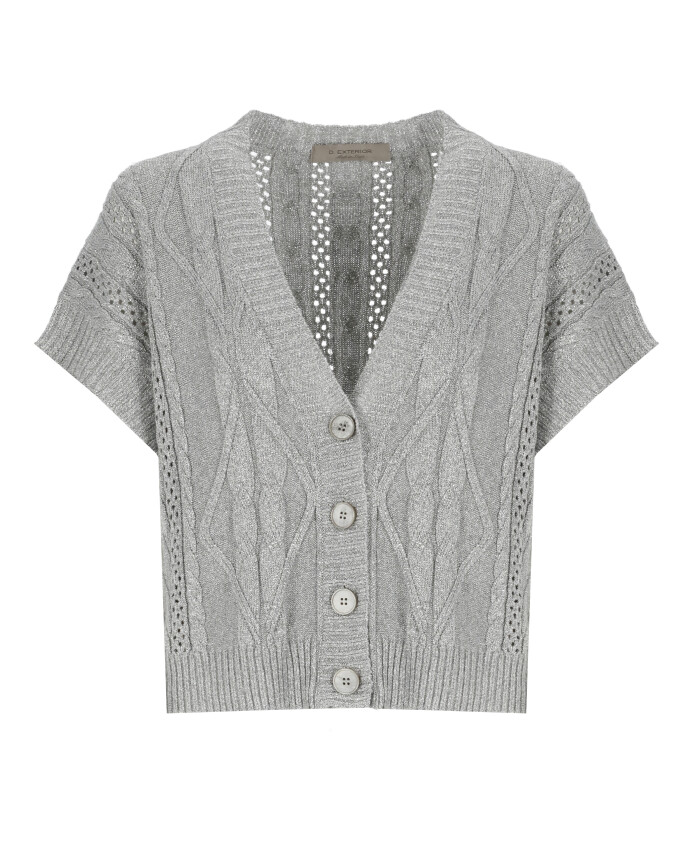 silver-v-neck-cardigan-with-lurex-details