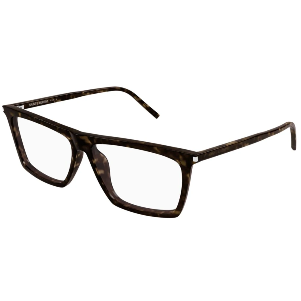Saint Laurent Unisex Brown Glasses, One Size, Leather Shoulder Bag
