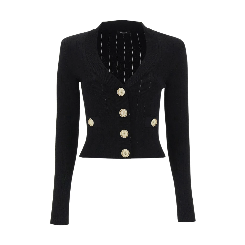 Knitwear > Cardigans - - Balmain - Modalova