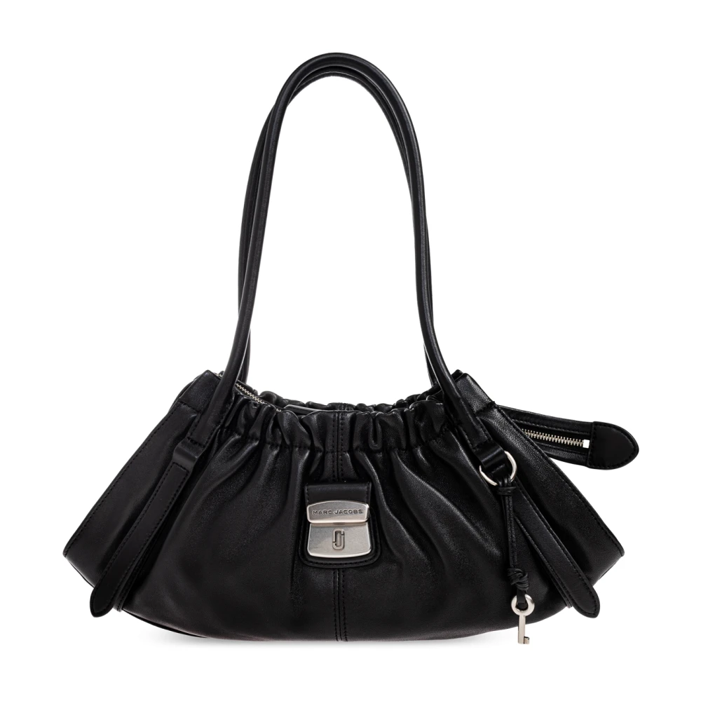 Marc Jacobs Kvinno Svart Väskor Dam, One Size, Läder, Axelväska