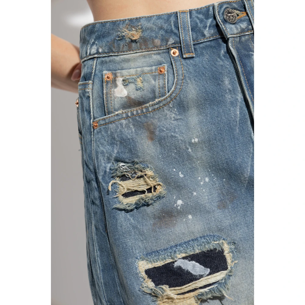 Vetements Spijkerrok Blue Dames