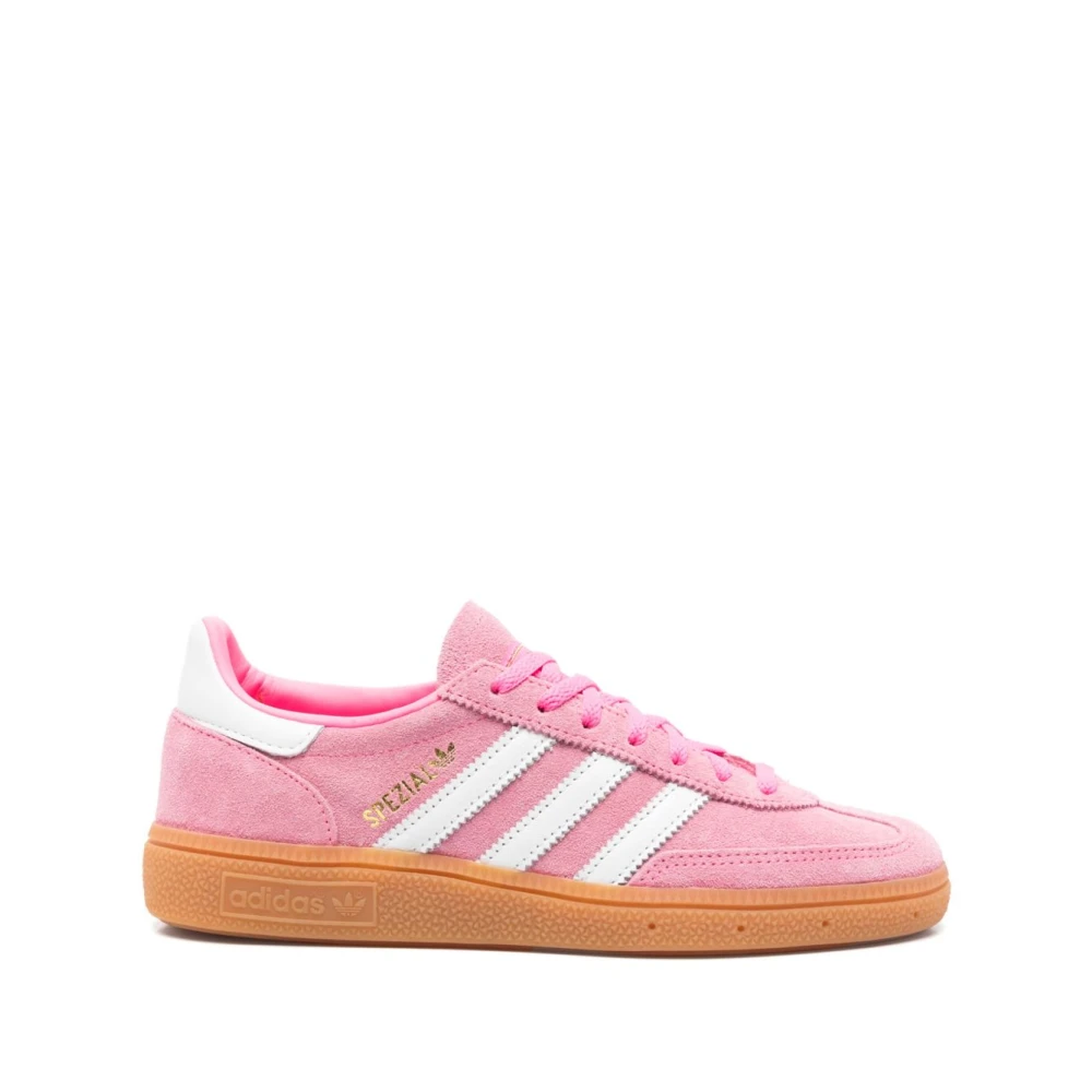 Adidas Rosa Sneakers Snörning Bubblegum Stil Pink, Dam