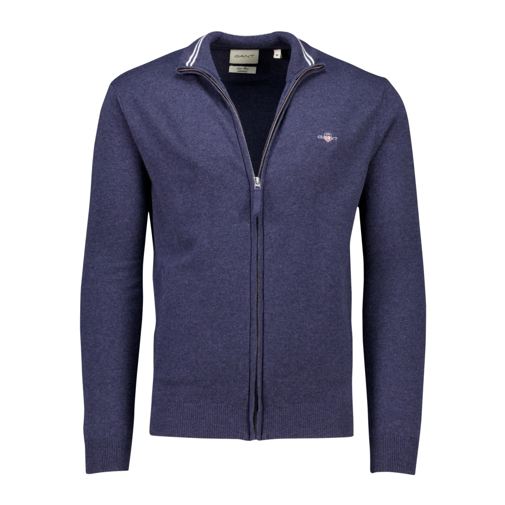 Gant Donkerblauwe Vest Blue Heren