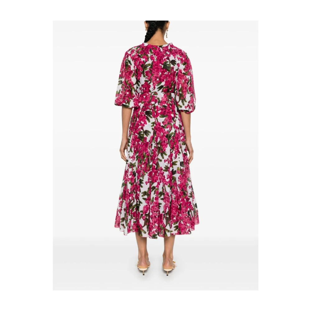 Samantha Sung Mimosa Print Katoenen Jurk Multicolor Dames