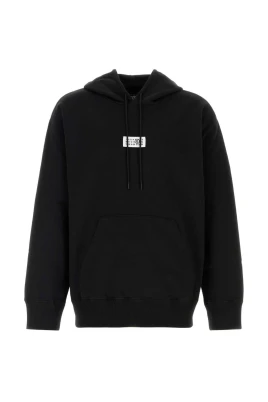 Cotton Logo Patch Hoodie