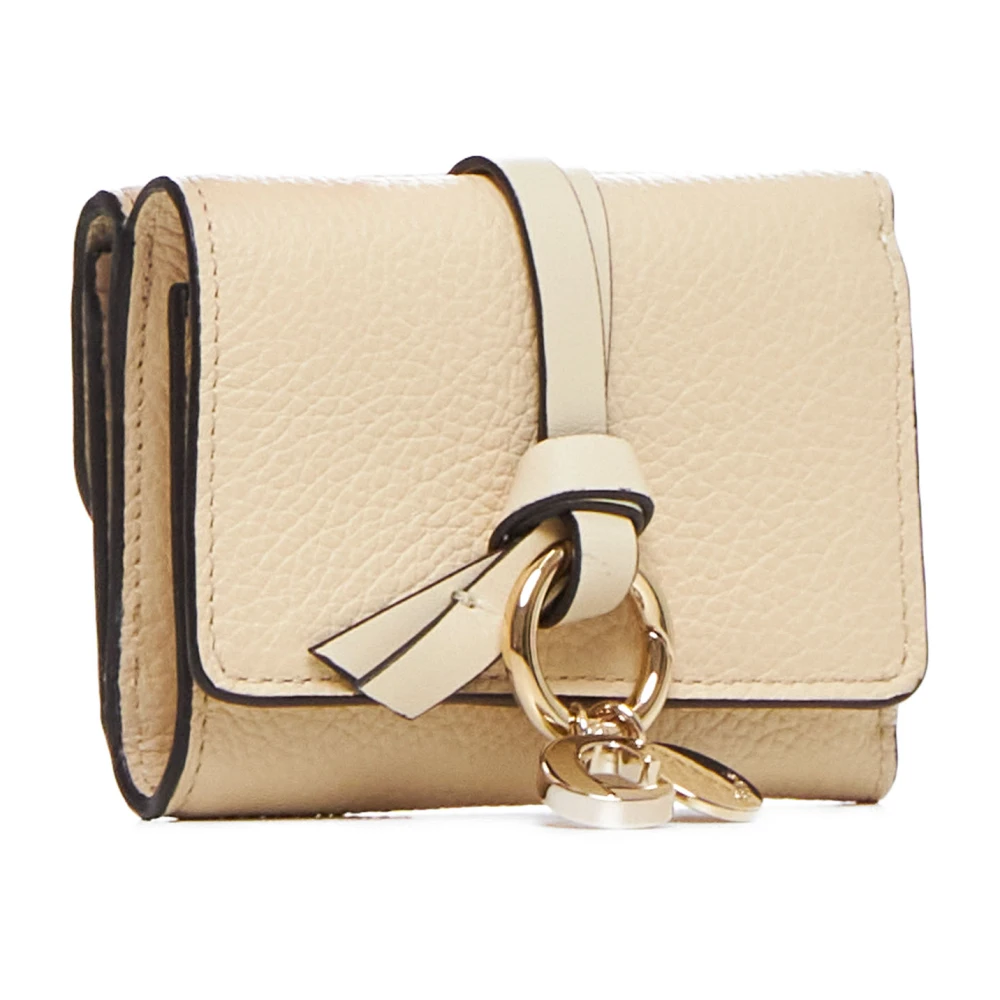 Chloé Stijlvolle Portemonnees voor Vrouwen Beige Dames