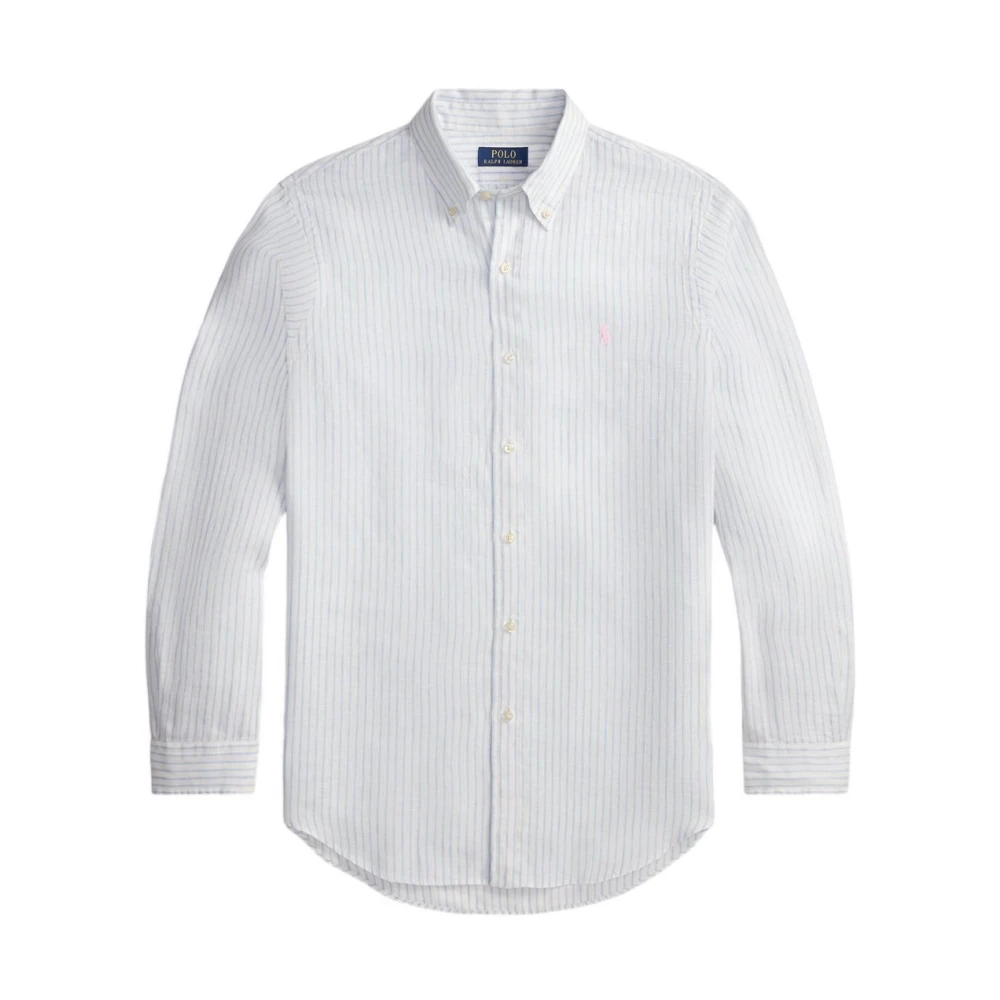 Polo Ralph Lauren Men's White Casual Shirts, M, Shirts