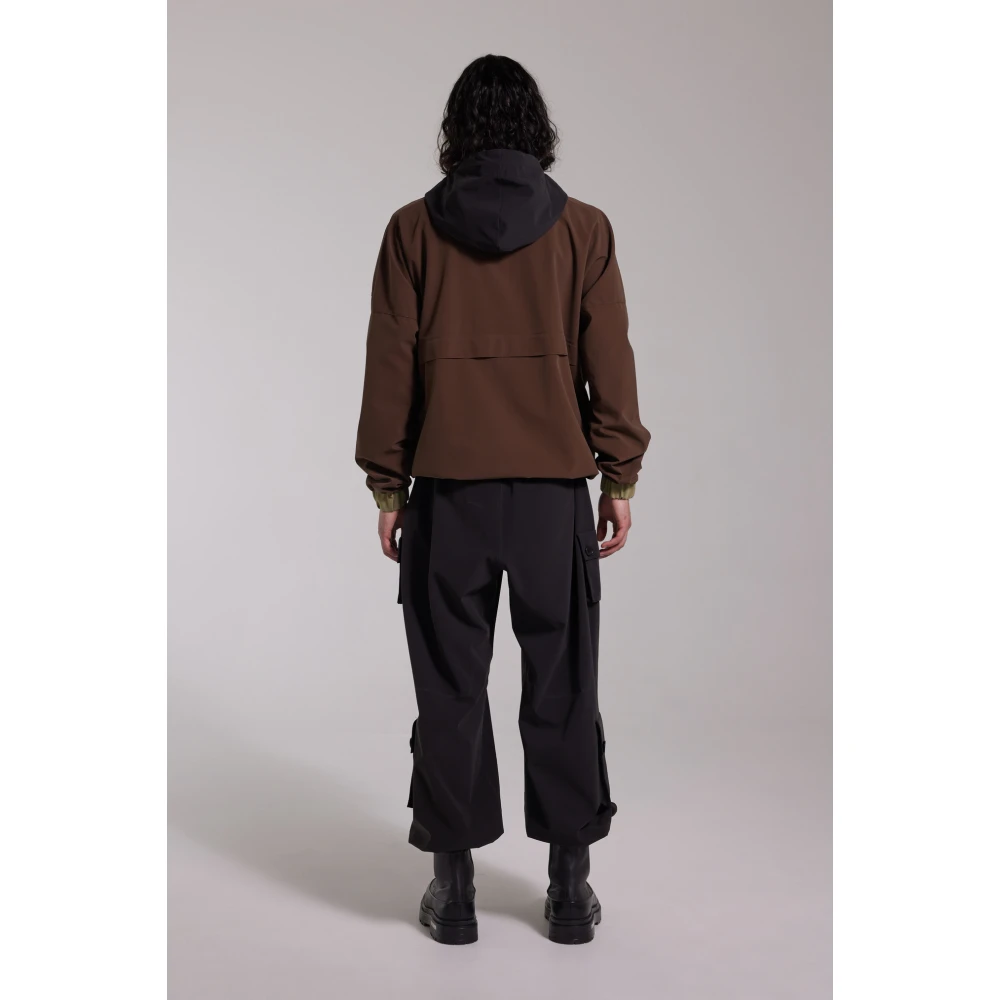 Stutterheim Waterdichte Matte Anorak Jas Brown Heren