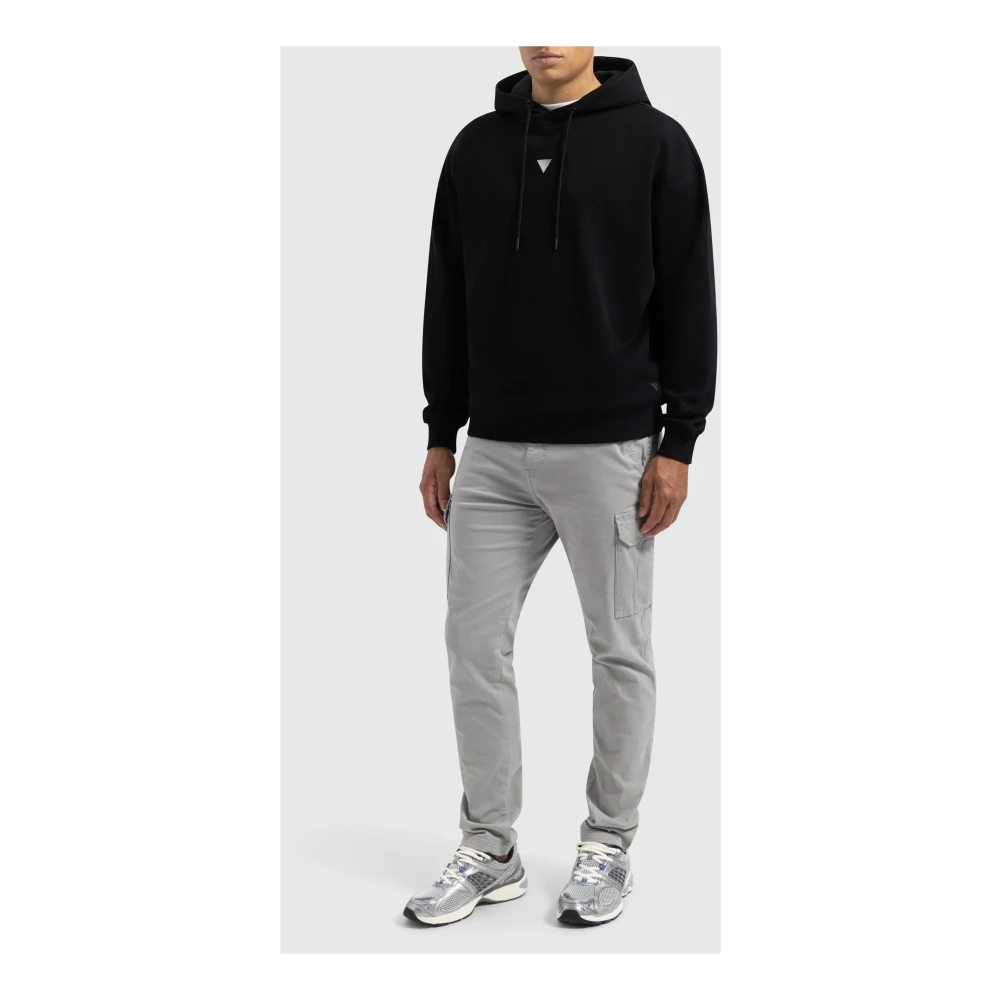 Pure Path Zwarte Signature Hoodie Heren Black Heren