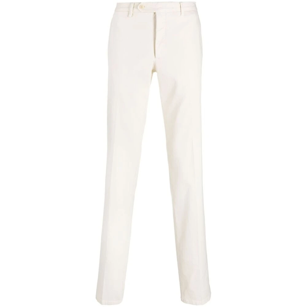 Rota Slim-fit Trousers White Heren