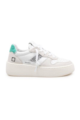 white-and-green-leather-platform-sneakers